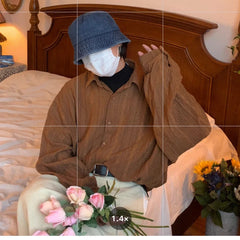 Shirts For Men Apricot Handsome Lapel Men Blouse Vacation Hollow Out Sexy Fashion Men Clothing Male Mesh Long-sleeved Shirts voguable