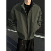 Autumn Short Jacket Men Fashion Casual Baseball Jackets Men Streetwear Hip-hop Loose Bomber Jacket Mens Large Size 4XL voguable