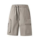 Voguable Men's Cargo Drawstring Shorts with Multi-Pockets Durable Workwear Outdoor and Casual Comfortable and Stylish, Summer Streetwear voguable