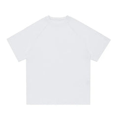 Men Loose Fit T-Shirt Round Neck Classic Casual Summer Cotton Tee Minimalist Basic Undershirt Fashion Comfort Breathable Top voguable