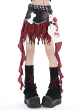 Voguable 2024 New Women Patchwork Skirt Vintage Y2k Skirt Harajuku Korean Style Streetwear Elegant Fashion Lattice A-line Mini Skirt voguable