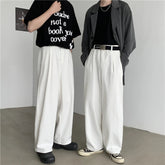 White Baggy Jeans Men Oversized Casual Wide Leg Jeans Men Streetwear Korean Loose Straight Jeans Mens Denim Trousers S-3XL voguable