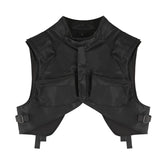 High Quality Personality Original Niche Design Men's Casual Sleeveless Vest Trendy Street Wear Tops Waistcoat Stylish voguable