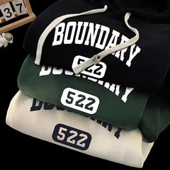 New Retro Casual High Street Hoodies For Men Autumn Letter Print Pullover Hooded Sweatshirts Oversized Y2K Hoody Clothing voguable