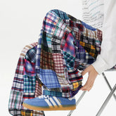 Voguable Spring Autumn Men's Hip Hop Patchwork Harem Pants High Street Loose Wide Leg Trousers Casual Drop Crotch Streetwear Pants Men voguable