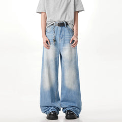 Big boy Jeans for Men Streetwear Baggy Jeans Washed Denim Leisure Simple Dime Pants straight Women Jeans Mujer Hot traf jean voguable