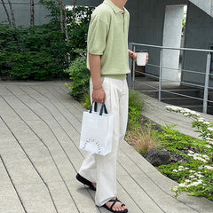 New Summer Simple Retro Men Polo Shirt Leisure Vintage High Quality Knit T-shirt Casual Korean Style Loose Breathable Tops M-2XL voguable