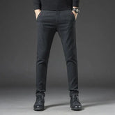 Summer Elegant Fashion Harajuku Slim Fit Ropa Hombre Loose All Match Casual Pants Solid Pockets Thin Style Straight Leg Pants voguable