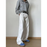 New Men's Patchwork style cargo Denim Pants Washed Male Jeans Straight Casual Men wear Loose Wide Leg Trousers Pocket design