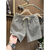 Men's Clothing Print Plaid Shorts Summer Stylish Straight Leg Casual Beach Pants Comfortable Pockets Lightweight Street Shorts voguable