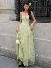 Sexy Strapless Maxi Dress Women Bandage Cross Patchwork Jacquard Backless Sleeveless Elegant Party Vacation Vestidos voguable