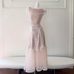 Women's Two Piece Set Lace Patchwork Ear Fungus Edge Design Top+ High Waist Skirt Female Sets New Tide 3QW0560 voguable