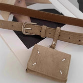 Y2k Aesthetic Frosted Women Simple Waist Packs Korean Fashion All Match Solid Bags Streetwear Vintage Trendy Ins Femlae Handbags voguable