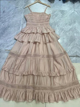 Fashion Hollow Out Dress Women's Strap Strapless Lace Casual A Line Dresses 2025 Summer New Tide 3QW1360 voguable