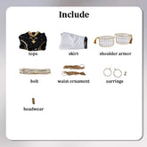 Rumi Zoey Mira Cosplay KPop Demon Hunters Cosplay Costume Wig Women Black Golden Suit Halloween Party Role Playing Outfit voguable