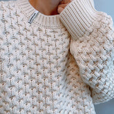 Simple solid color round neck sweater for men and women, street brand, lazy style, loose style, casual base for couples y2k tops voguable