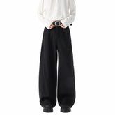 New Pants Men Fashion Casual Solid High Street Simple Hip-hop Wide Leg Trousers All-match Korean Style Loose Temperament College voguable