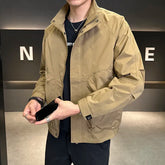 Outdoor lapel Jackets Men Spring sport casual Tactical Windproof jacket men Army Combat Jackets Mens Bomber Coats