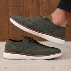 Voguable Summer Men's Shoes Fashionable Knitted Mesh Casual Design Mesh Shoes Street Trend Versatile Fashion Outdoor Activity Sneakers voguable