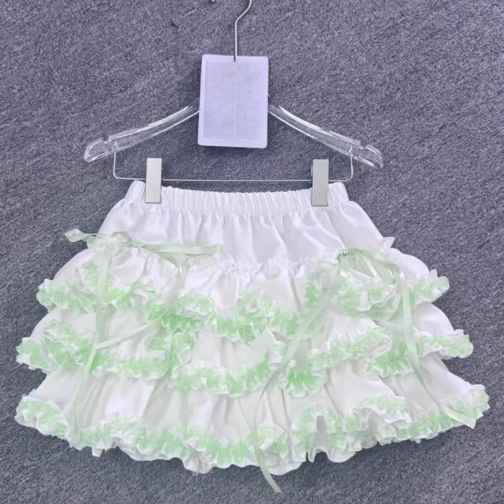 Voguable Y2K Japanese Kawaii Aesthetic Skirt Women Cute Sweet Flared Mini Skirt Harajuku Casual Street Fashion Daily Wear Short Female voguable