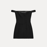 Voguable Spring Women's Fashion Short Puffy Dress Versatile Elegant Style Casual Wear Sleeveless Slim Fit One Shoulder Design voguable
