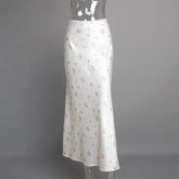 Voguable Summer Fashion Long Skirt for Women High Waist Contrast Patchwork Y2K Maxi Skirt Elegant Party Casual Slim Skirt voguable