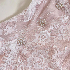 Women's Two Piece Set Lace Patchwork Ear Fungus Edge Design Top+ High Waist Skirt Female Sets New Tide 3QW0560 voguable