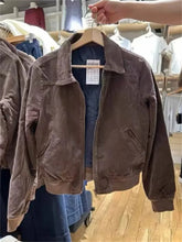 Fashion Women Jacket 2023 Winter Casual Ladies Vintage Loose Zipper Long Sleeves Lapel Corduroy Jacket For Women's Jacket voguable