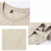 Men's Short Sleeve Tee New Summer Solid Round Neck T Shirt Men Breathable Outdoor Sport Sweatshirt High Street Unisex Tops voguable