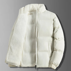 2023 Winter Men Jacket Autumn Warm Fleece Fashion Thicke Cotton Padded Jackets Stand Collar Casual Coats Windproof Plus Size 6XL voguable