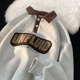 Voguable Tops Polo Green Baggy T Shirts for Men Sweatshirts Male Clothes 90s Vintage Size S Aesthetic Korean Autumn Polyester A Sale Y2k voguable