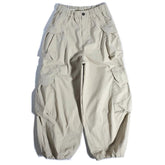 Voguable Heavyweight Wide Leg Workwear Trousers CityBoy Hong Kong Style Multi-Pocket Loose Straight Casual Shape Men's Pants voguable