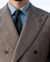 Voguable Spring 2 Piece Woolen Blend Men's Suit Set Tailored Double Breasted Lapel Jacket Blazer Elastic Pants Wedding Part Prom Dinner voguable