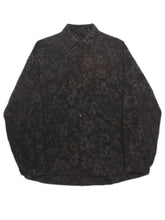 2XL White New Crumpled Jacquard Shirt Loose Fashion Solid Color Casual Turn-down Collar Top New All-match Bat Wing Sleeve P7W voguable