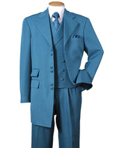 Voguable Luxury Men's Suit 3 Pieces Blazer Vest Pants Peaked Lapel Satin Business Formal Work Wear Wedding Groom Homme voguable