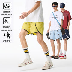 Men Summer Outdoor Casual Shorts Loose Fit Quick Dry Breathable Running Sports Shorts man Gym Comfort Lightweight Fabric voguable