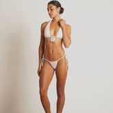 Low Waist Bikini Women Swimsuit Sexy Bikinis Push Up Brazilian Biquini Hollow Swimwear Female Bathing Suit Halter Beachwear voguable