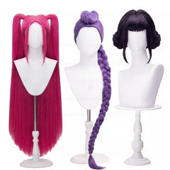 High Quality Rumi Mira Zoey Cosplay Wig Cosplay Resistant Synthetic Hair Anime Wigs +WigCap voguable