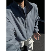 Spring Black Jacket Men Fashion Retro Pocket Workwear Jacket Men Streetwear Hip-hop Loose Bomber Jacket Mens Short Jackets Coat voguable