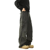 Men Cargo Pants Men Casual Multi-Pocket Cotton Overall Trousers Easy Wash outdoors Army Green Joggers Pants Male Dropshipping voguable