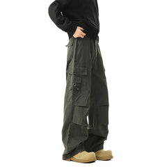 Men Cargo Pants Men Casual Multi-Pocket Cotton Overall Trousers Easy Wash outdoors Army Green Joggers Pants Male Dropshipping voguable