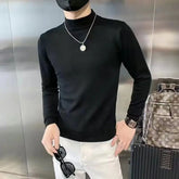 Autumn KPOP Fashion Style Harajuku Slim Fit Tops All Match Casual Jacket Outerwear Cardigan Solid Zipper Long Sleeve Sweaters voguable