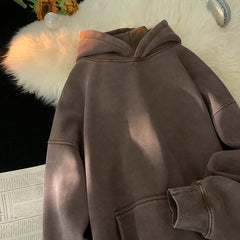 Men Sweatshirts Washed Hoody Vintage Streetwear Baggy Fashion Harajuku Female Casual Hoodies gotmes-shop