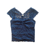 Lace Crop Top y2k Aesthetic Clothes Women Sweet Style V Neck Sleeveless T Shirt Tanks Kawaii E Girl Clothes Streetwear voguable