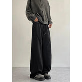 Grey Black Casual Pants Men Fashion Oversized Wide Leg Pants Men Streetwear Korean Loose Sweatpants Mens Joggers Trousers M-2XL voguable