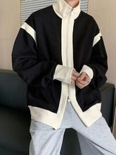 Voguable Knitted Sweaters for Men Aesthetic Jacket Man Clothes Cardigan Coat Zip-up Zipper Collared Green Knitwears Cotton Mode Neck A S voguable