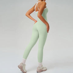 Voguable Solid Color Butter Tight Fitness High Waist Yoga Legging Soft Women Sport Pant Athletic Gym Comprehensive Training Sportswear voguable