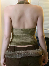 Chic Fashion Slim Fit Beading Women Halter Tops Summer Hollow Out New Causal Blouses Design voguable