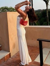 Strapless Hollow Out Sexy Maxi Dress Women Gown Summer New Off-shoulder Backless Sleeveless Beach Club Long Dress voguable