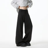 Spring 2025New Design Patchwork Casual Trousers man Loose Wide Leg Waist Comfort Stretch Elastic Athleisure Pants Travel Fashion voguable